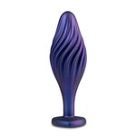 Anal Adventures Matrix - Swirling Bling Anaal Plug - Sapphire
