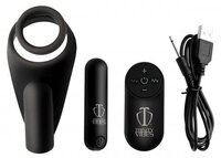 Siliconen Vibrerende Cockring Met Afstandsbediening