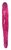 Lollicock - Sweet Slim Stick Double Dildo - Cherry Ice - 33 cm