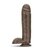 Dr. Skin - Mr. Mister Dildo Met Zuignap 26 cm  - Chocolate