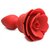 Vibrerende Rose Anaalplug met Afstandsbediening - Small
