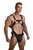 Heathen Harness L/XL - Zwart, Rood