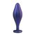 Anal Adventures Matrix - Wavy Bling Anaal Plug - Sapphire