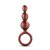 Anal Adventures Matrix - Beaded Loop Anaal Plug - Koper