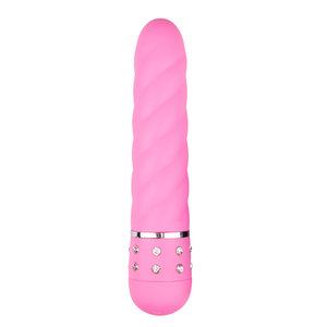 Easytoys Mini Vibrator Gedraaid - Roze