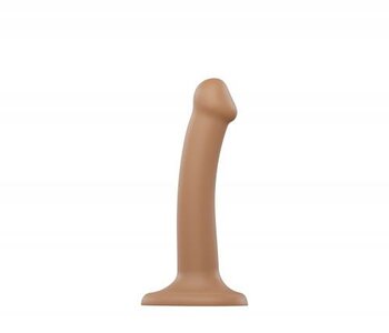 Strap On Me - Buigzame Siliconen Dildo - S