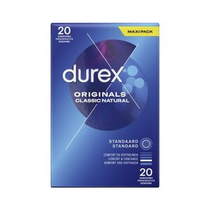 Durex Classic Natural Condooms - 20 stuks