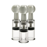 Max Twist Tepels & Clitoris Pompjes - 3 stuks