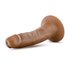 Dr. Skin - Realistische Dildo Met Zuignap 14 cm - Mocha_