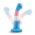 Avant - Pride Siliconen Dildo Met Zuignap - True Blue_