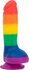 Addiction - Justin Rainbow Siliconen Dildo - 19 cm_