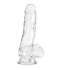 Crystal Addiction - Transparante Dildo - 18 cm_