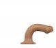 Strap On Me - Buigzame Siliconen Dildo - L_