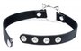 Kinky Kitty Ring Slim Choker - Zwart_