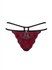 Sugestina Sexy Kanten Slip - Zwart/Rood_