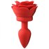 Vibrerende Rose Anaalplug met Afstandsbediening - Small_