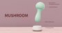 OTOUCH - Mushroom Siliconen Wand Vibrator - Teal_
