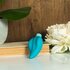 Gaia Eco Caress Vibrator - Aqua_