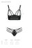 Malwia Strappy BH set - Zwart_