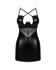 Obsessive - Norides Babydoll & String - Zwart_
