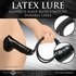 Guzzler Realistische Latex Penis Sleeve Met Slang - Zwart_