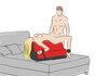 Love Bench - Rood_