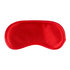 Rood satijnen oogmasker_