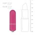 Bullet vibrator met 10 snelheden - roze_