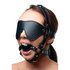 Kunstleren Masker Met Ball Gag_