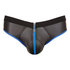 Slip Met Open Achterkant - Zwart/Blauw_